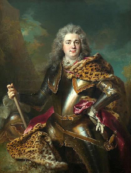 Nicolas de Largilliere Portrait of Charles Armand de Gontaut oil painting image